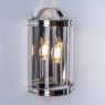 Laura Ashley Laura Ashley - Harrington Wall Light Polished Nickel Glass