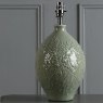Laura Ashley Laura Ashley - Picardie Ceramic Table Lamp Green Polished Chrome Base Only
