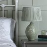 Laura Ashley Laura Ashley - Picardie Ceramic Table Lamp Green Polished Chrome Base Only