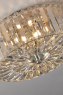 Laura Ashley Laura Ashley - Fernhurst 3 Light Flush Crystal Polished Chrome