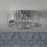 Laura Ashley Laura Ashley - Fernhurst 3 Light Flush Crystal Polished Chrome
