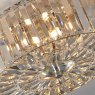 Laura Ashley Laura Ashley - Fernhurst 3 Light Flush Crystal Polished Chrome