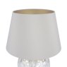 Laura Ashley Laura Ashley - Mathern Table Lamp Cream Shell & Champagne With Shade