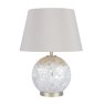 Laura Ashley Laura Ashley - Mathern Table Lamp Cream Shell & Champagne With Shade