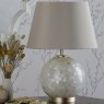 Laura Ashley Laura Ashley - Mathern Table Lamp Cream Shell & Champagne With Shade
