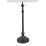 Laura Ashley Laura Ashley - Ludchurch Table Lamp Industrial Black With Shade