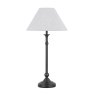 Laura Ashley Laura Ashley - Ludchurch Table Lamp Industrial Black With Shade