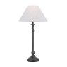 Laura Ashley Laura Ashley - Ludchurch Table Lamp Industrial Black With Shade