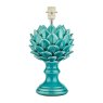 Dar Lighting Dar - Violetta Table Lamp Blue Ceramic Base