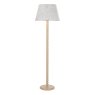 Dar Lighting Dar - Spool Floor Lamp Gloss Taupe Base