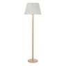 Dar Lighting Dar - Spool Floor Lamp Gloss Taupe Base