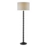 Dar Lighting Dar - Azana Floor Lamp Black Base