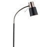 Dar Lighting Dar - Bond Task Floor Lamp Black Copper