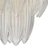 Dar Lighting Dar - Maeve 6 Light Pendant Polished Chrome Textured Glass