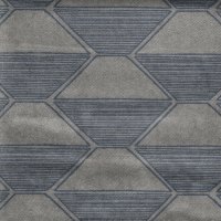 1082 Sliver Blue Trapezium Velvet