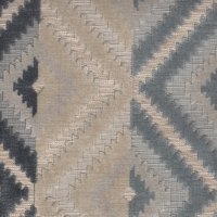 2307 Silver Grey Diamond Aztec Velvet