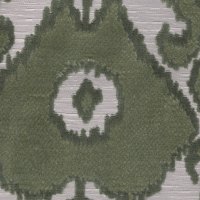 2420 Sage Ikat Jacquard Velvet