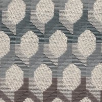 1067 Grey Charcoal Geometric Weave