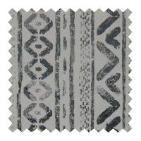 Geo Smudge Charcoal