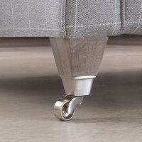Lancaster leg smoky oak castor 