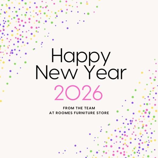 Happy New Year from all of us at Roomes Furniture. 🎉 Thank you for your incredible support through...