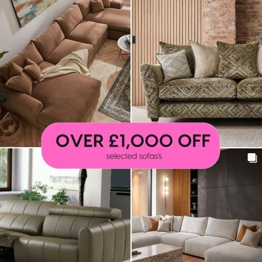 🐣🛋️ Kick Off Easter in Comfort 🛋️🐣 Amazing savings on sofas in-store & online this we...