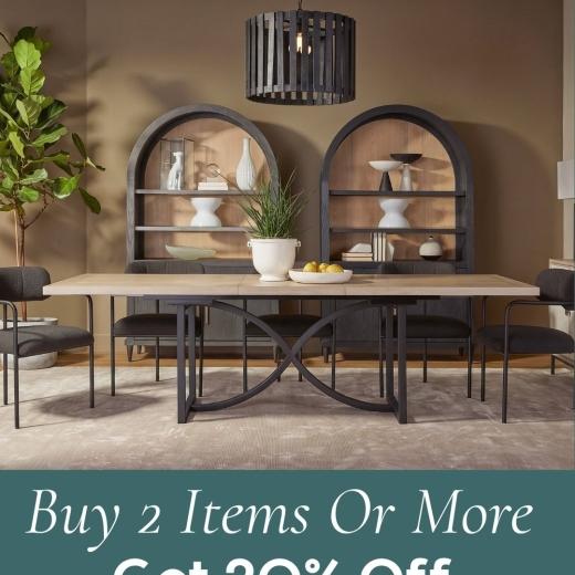 Refresh your home for less. Whether it’s the perfect sofa and armchair, a dining set made for get t...