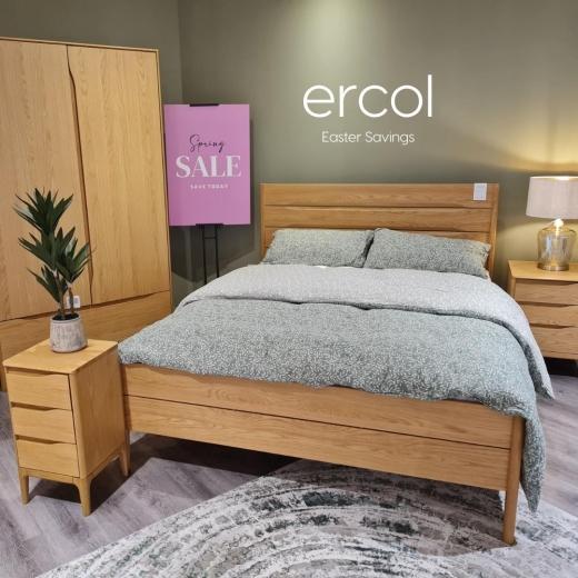 Save on Ercol bedroom this Easter Weekend. Our Rimini wooden bedroom collection has smooth and contem...