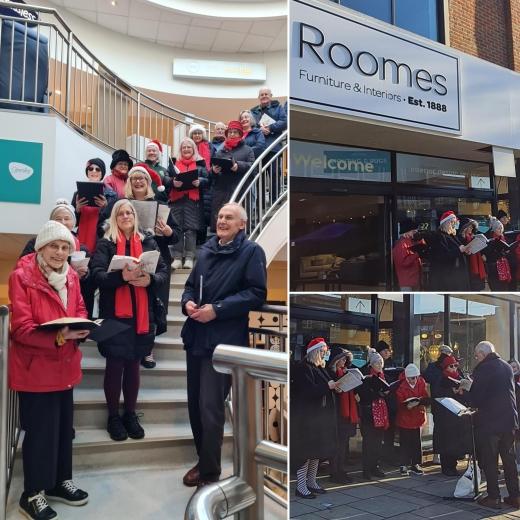 Carols,cupcakes and Christmas shopping...is there a better combination? We're delighted to welcome ba...