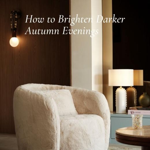 Good lighting isn't simply about making a room brighter, it's about creating an inviting atmosphere w...