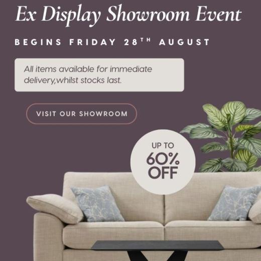 Something exciting is coming to our showroom. Our Ex Display Showroom Event begins Friday 28th August...
