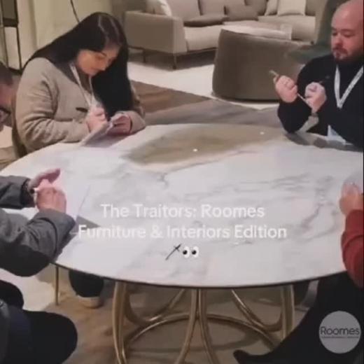 In case you hadn't heard... The Traitors season finale is tonight! 👀 Our Roomes Furniture & Interi...