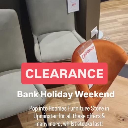 📢 Bank Holiday Bargains! 📢 Don't worry if you can't make it to our Warehouse Clearance Event in...