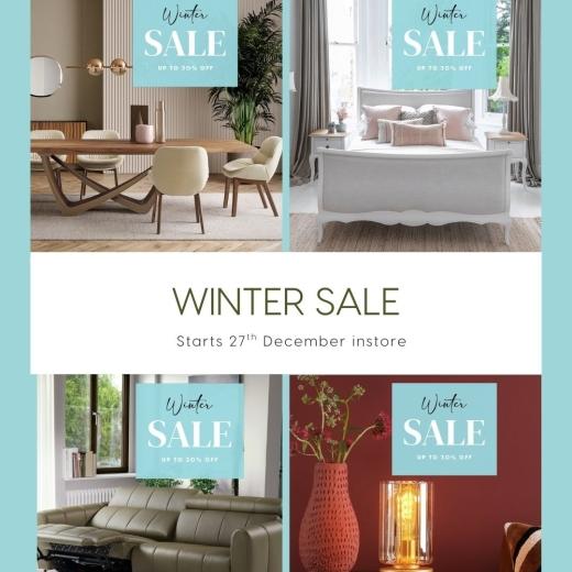 Our Winter Sale begins tomorrow at 10am in-store, with exceptional savings across a wide range of fur...