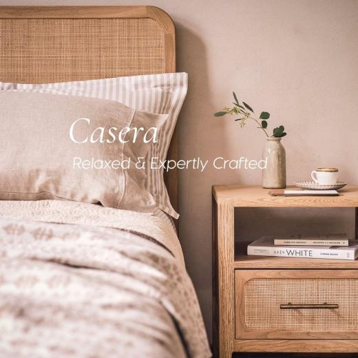 A new season is the perfect excuse to bring a little calm back to your bedroom. With its warm America...