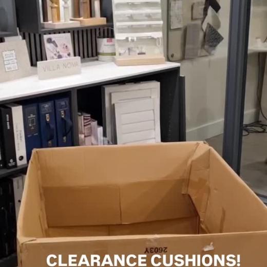 ☀️ Cushion Lovers..this one's for you! ☀️ Our Warehouse Clearance Event this weekend is packe...