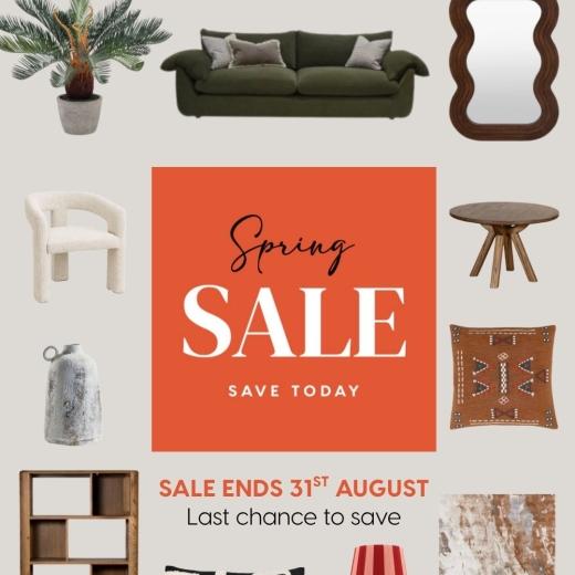 There's still time to enjoy exceptional savings across beautifully crafted sofas, elegant dining furn...