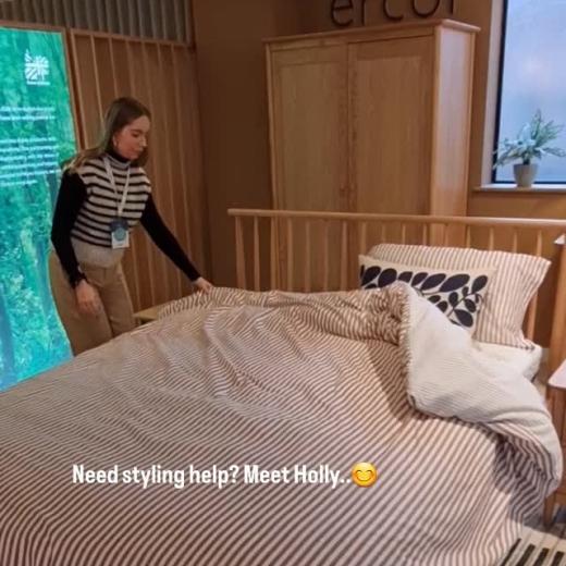 You'll often find Holly, our Interior Designer in-store adding those finishing touches - tidying, sty...