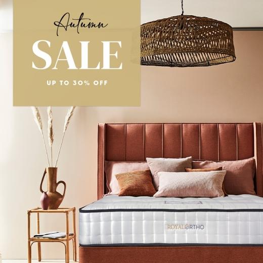 🍂 As the nights draw in, there’s nothing better than sinking into a bed that’s as stylish as i...