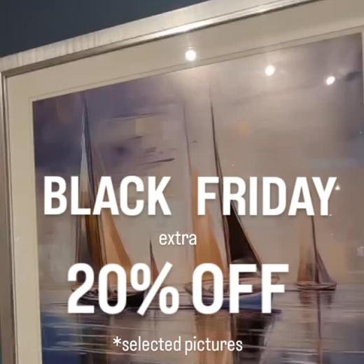 Brighten your walls this season. ✨️ Save an EXTRA 20% OFF selected pictures throughout the store...